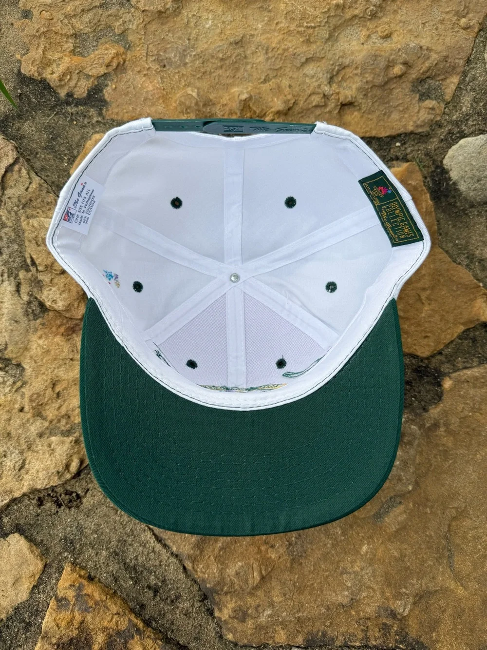 NWT Vintage The Game 1996 Atlanta Olympics script snapback hat